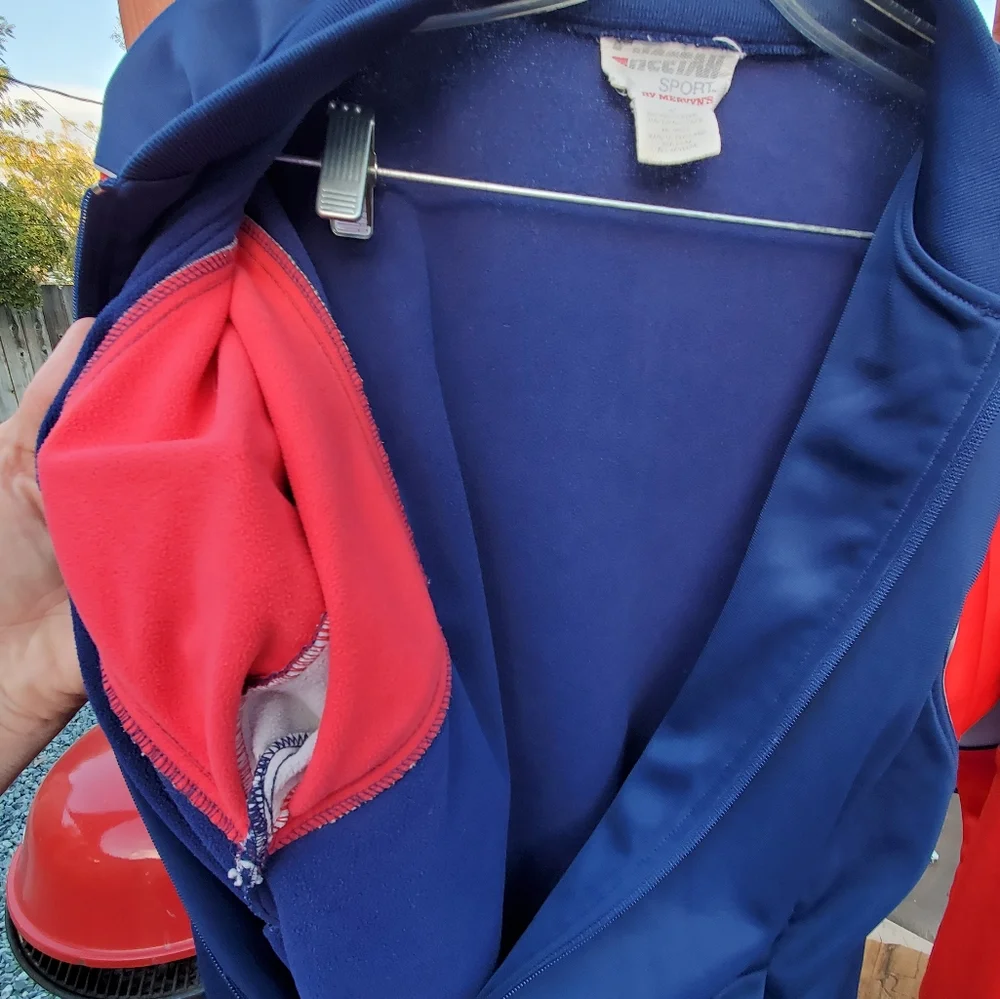 Vintage Cheetah Sport by Mervyn's track suit top. Medium. Used. Bright. … - Picture 2 of 12